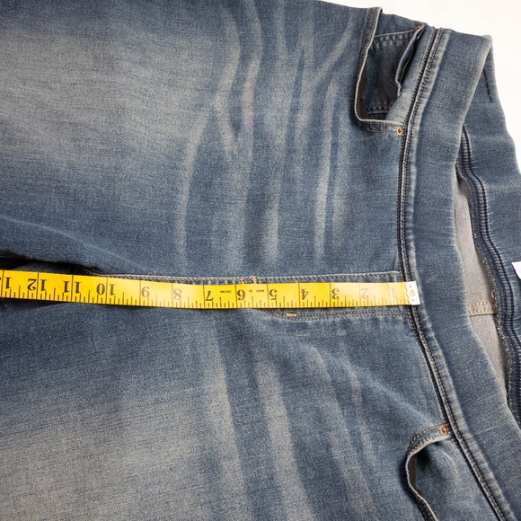 Signature by Levi Strauss Gold Women's 24L (W37 L32) Blue Pull On Skinny Jeans - Picture 7 of 11